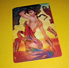 Tarjeta de arte personalizada Wonder Woman SUNSET Anime Waifu