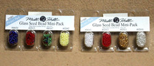 Mill Hill Seed Bead Project-Pack, 4 colors 1001  1004 Cross Stitch Embroidery