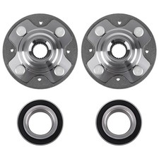 4pc Front Wheel Hub Bearing For Honda Civic Si 1994 4 Wheel Abs With 14 Rims 4pc Front Wheel Hub Bearing For Honda Civic Si 1994 4 Wheel Abs With 14 Rims