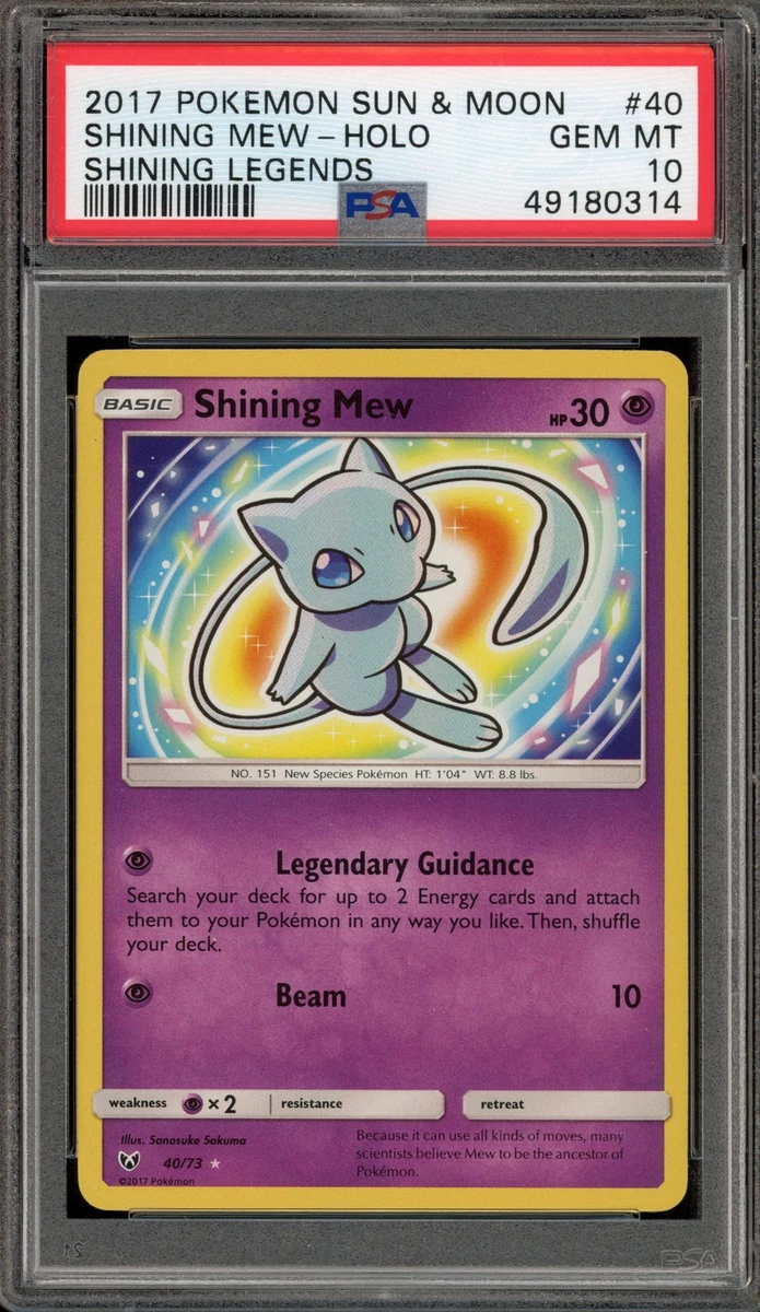 Pokémon TCG Shining Legends Shiny Holo Rare Individual Collectible Card  Game Cards for sale