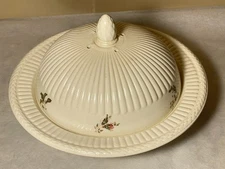 Wedgwood EDME Round Covered Butter or Cheese Dish England Conway Pattern