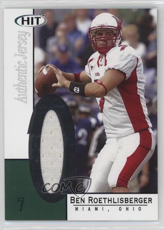 Ben Roethlisberger SA-GE Hit Jersey #JBR Base