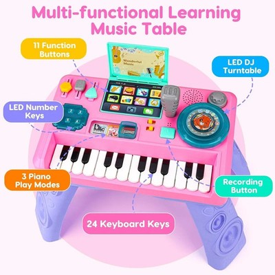 Fisher-Price Baby & Toddler Toy Laugh & Learn DJ Table with