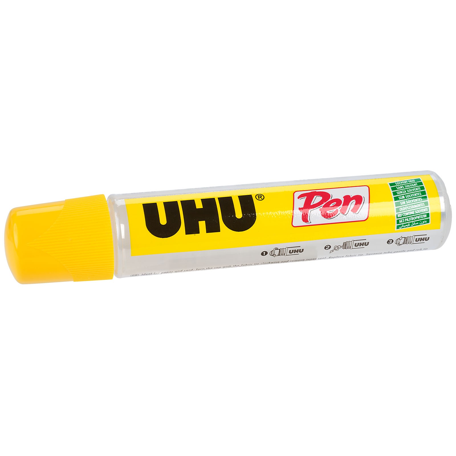 UHU Pen Style Glue Dispenser Solvent Free 50ml Capacity