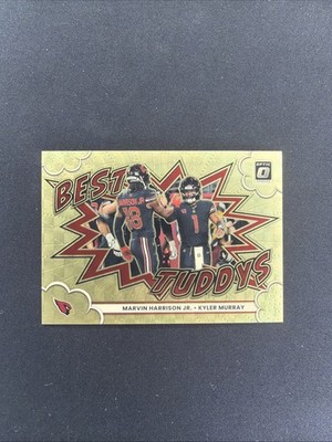 2025 Donruss Optic Best Tuddys Superfractor 1/1 Kyler Murray Marvin Harrison Jr.