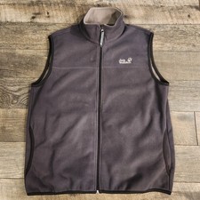 Jack Wolfskin Outdoor Fleece Vest Mens Large ...