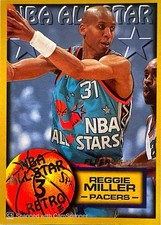 1997 Skybox Reggie Nba All Star Basketball Card #291 Reggie Miller Indiana