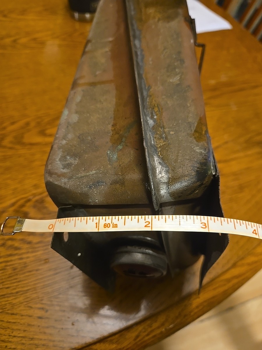 Antique Vintage Fuel Tank Copper Automotive Marine Farm Equipment