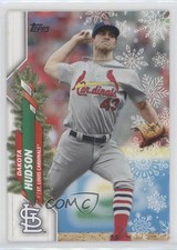 2020 Topps Holiday WalMart Mega Box Metallic Dakota Hudson #HW61 0ob9