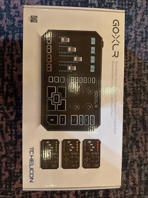 TC-Helicon GoXLR Online Broadcaster Platform With Metal Desk Stand. NEW SEALED
