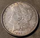 1886 Morgan Silver Dollar Philadelphia Mint