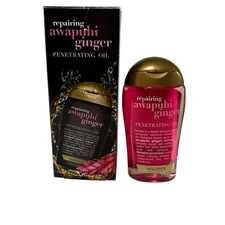 OGX Organix Hair Awapuhi Ginger Repairing Dry Styling Penetrating Oil 3.3 Fl Oz