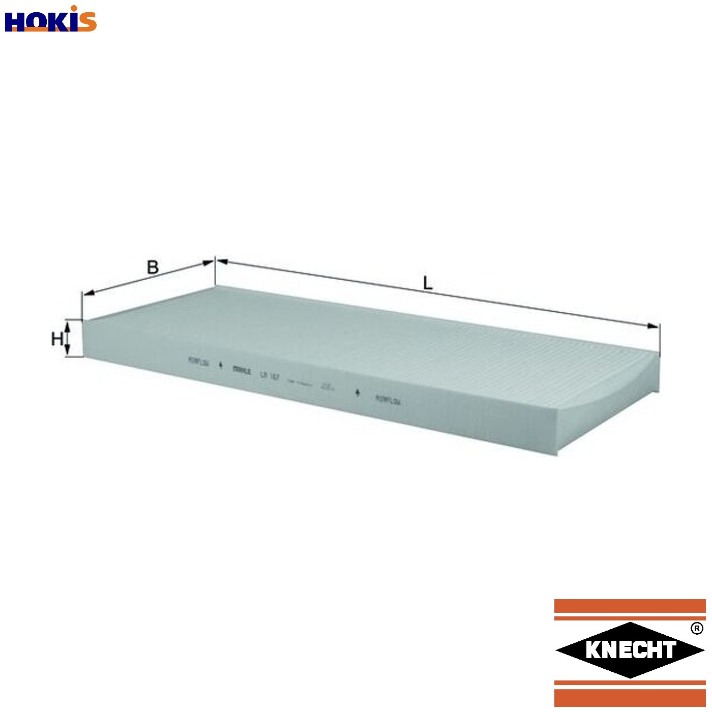 Fits KNECHT LA 167 PSA cabin filter - Image 24