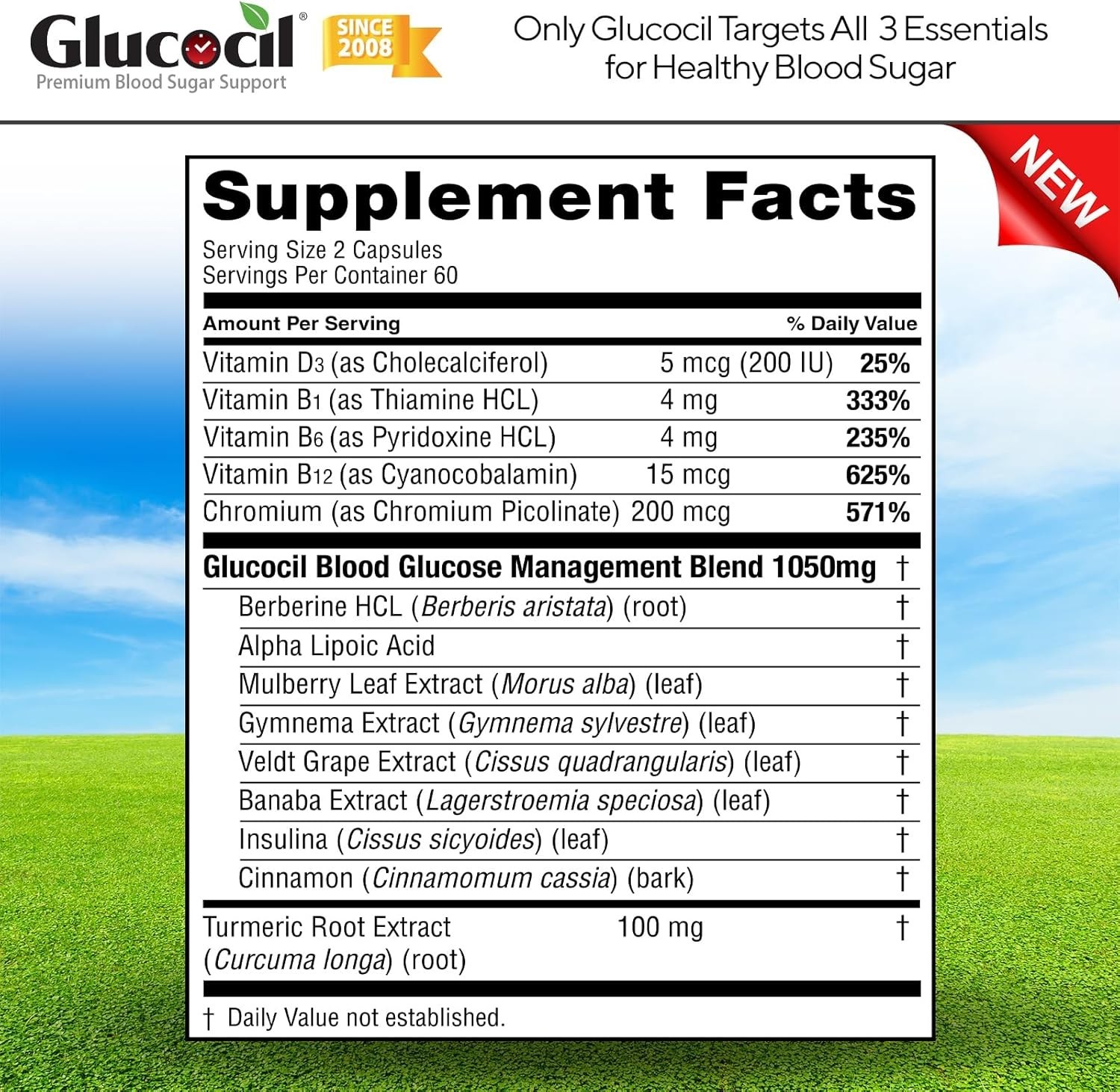 120 Vegetarian Capsules for Heart Health & Blood Sugar Balance - Berberine Blend thumbnail 10