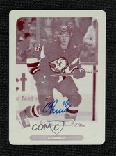 2023 Parkhurst Printing Plate Magenta Achievement 1/1 Owen Power #33 Auto 1qq0