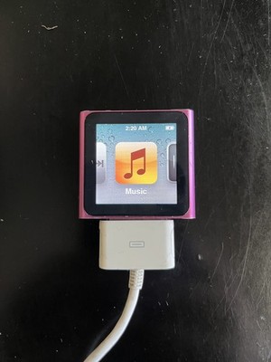 Apple iPod nano 6th Generation Blue (8 GB) Read Description | eBay