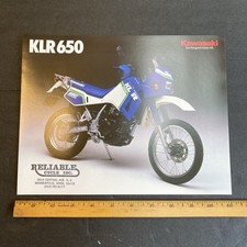 VTG Kawasaki KLR650 Motorcycle 1987 1988 Full...
