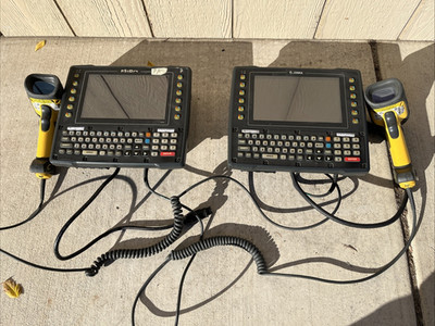 Lot Of 2 Zebra Motorola Psion VH10 8516 Vehicle Mounted Computer Sold As Is