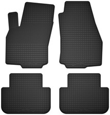 Tappetini in gomma Neri per Fiat 500L 2012- Set da 4 pezzi