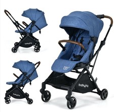 BabyJoy 2-in-1 Reversible Baby Stroller Lightweight Foldable Travel System