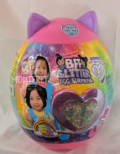 Ryan's EK World BFF GLITTER EGG Surprise Bundle 23 Items Walmart Exclusive New