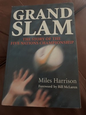 Rugby Union Book : Grand Slam by Miles Harrison - New