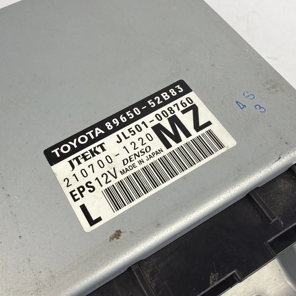 2015 Toyota Prius C Power Steering Control Module Computer OEM 89650-52B83 - Изображение 2 из 4
