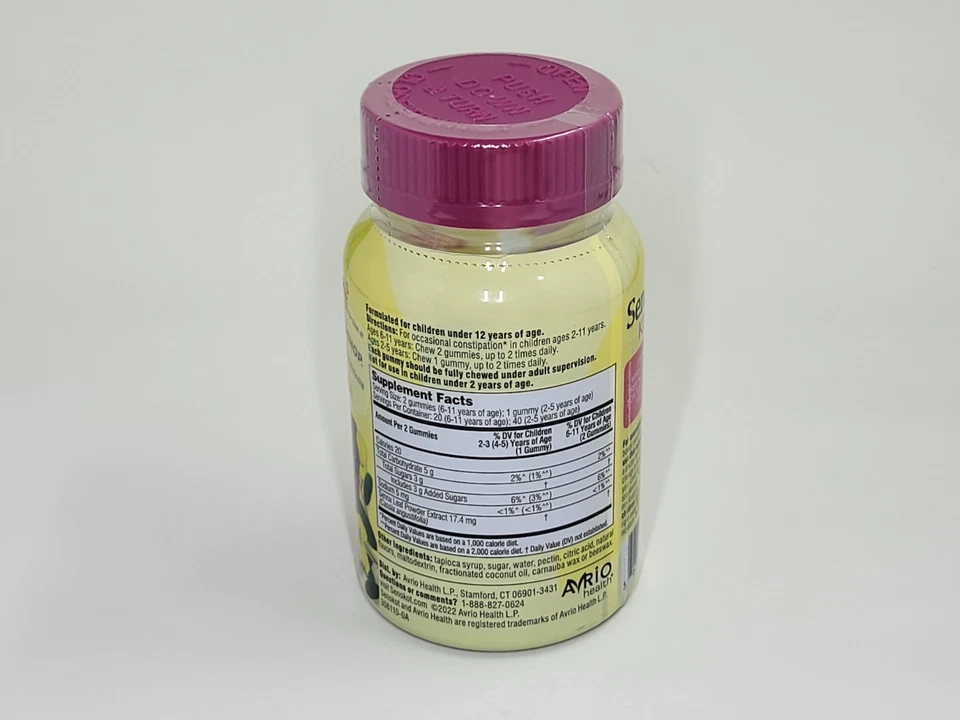 Gomitas laxantes Senokot Kids mezcladas de bayas, 40 unidades, caducidad: abril de 2026 Foto 2 de 2