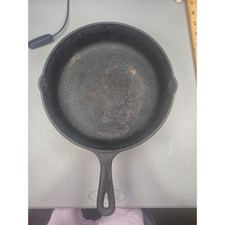 Vintage BSR Century Series No 8 Cast Iron Skillet 10 5/8 Inch Made in USA