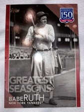 2019 Topps 150th Anniversary (SP) Babe Ruth #/10 Red RARE Short-Print MINT🔥