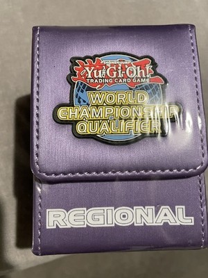 SEALED WCQ Regional Purple Deck Box 2018 Yu-Gi-Oh! Selten und schwer zu finden versiegelt