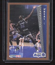 1992-93 Fleer #401 Shaquille O'Neal Rookie