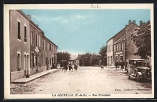 CPA La Goutelle, Rue Principale 