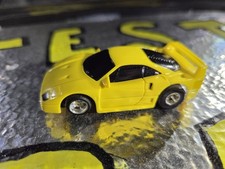 TYCO 440-X2 - Ferrari F40 - a YELLOW ROCKET - Hopped Up  Pristine  SO FAST 