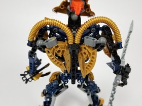 LEGO Bionicle 8734 Brutaka Complete Titan Warrior Gold Order of Mata Nui