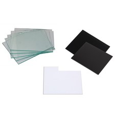Schwei&szlig;erschutzglas Vorsatzglas 90x110 mm Schutzglas Schwei&szlig;en DIN 5-11 Auswahl