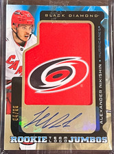 Alexander Nikishin Team Logo Jumbos Auto /99 2025-26 UD Black Diamond RC [M050]
