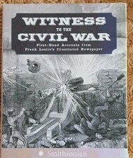 Witness to the Civil War Book First-Hand Accounts Frank Leslie Militaria
