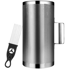 12" x 6" Metal Guiro Shaker Stainless Steel Guiro Instruments with Scraper Mu...