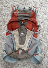Gregory MIWOK Outdoor Sport Backpack Hiking Gray/RUST Unisex Daypack Bag CLEAN