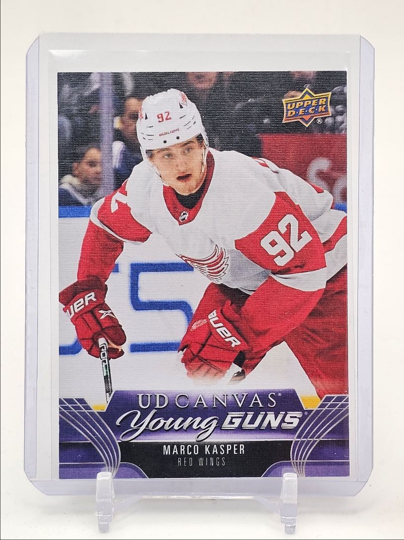 MARCO KASPER 2023-24 UPPER DECK SERIES 1 CANVAS YOUNG GUNS ROOKIE RC Q2011