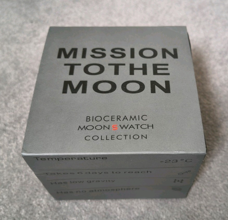 Omega Speedmaster Swatch Bioceramic Mission To