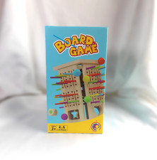 Montessori Wooden Board Game w/42 Colorful Wooden Sticks