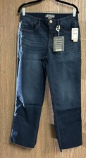 Democracy Ab Technology Slim Straight Jeans In Indigo Size US 12 New