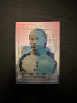 2025-26 Topps Chrome Soccer XAVI SIMONS Metaverse Case Hit SP Meta Verse