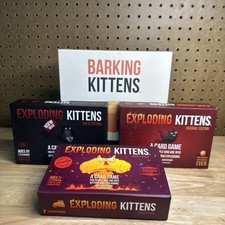 Exploding Kittens, Barking Kittens Bundle Lot...