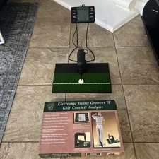 ELECTRONIC SWING GROOVER II ~ CLUB CHAMP ~ GOLF COACH & ANALYZER