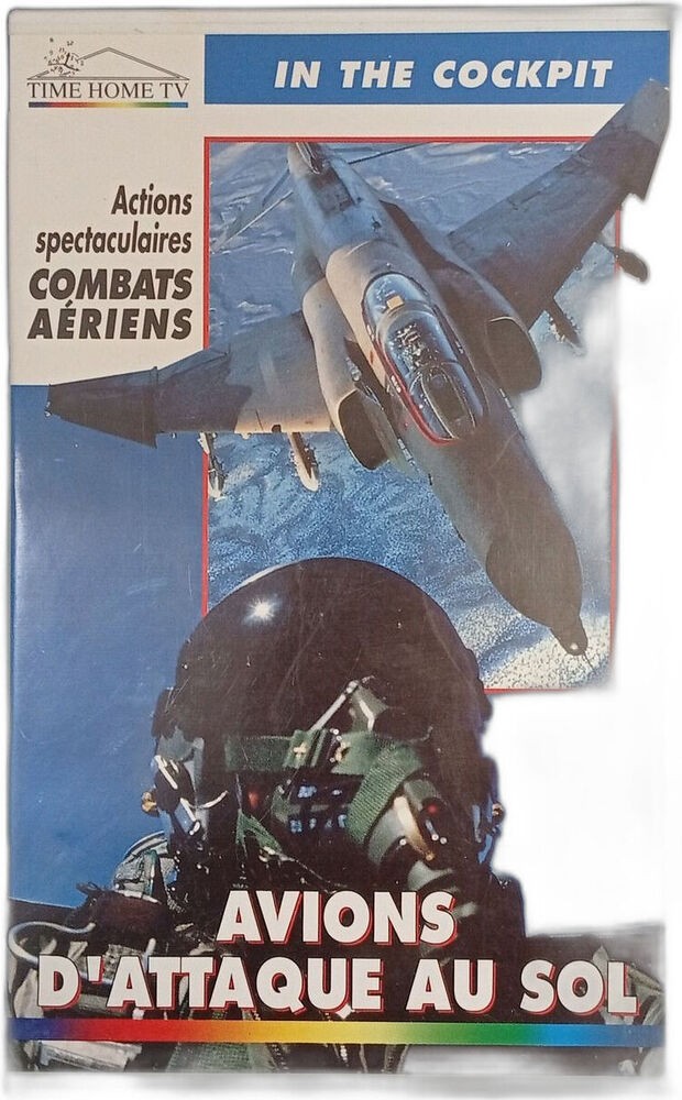 VHS - Ground Attack Planes 1 | Good Condition