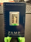 PAMP Suisse Statue of Liberty Vintage 5g 999 FINE Silver bar