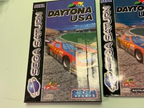 boxed SEGA SATURN Daytona USA - Saturn - PAL 1995 & book manual GOOD TEST game